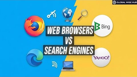 Difference between Web Browsers & Search Engines | Web Browsers vs Search Engines Explained Simply 