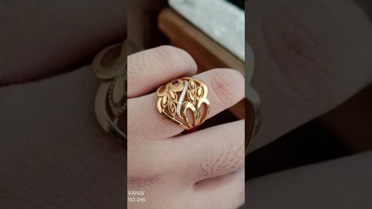 1 gram gold finger ring designs 