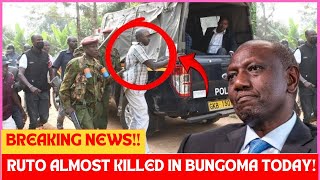 SHOCKING NEWS❗❗ President Ruto ALMOST KILLED in Bungoma Today!