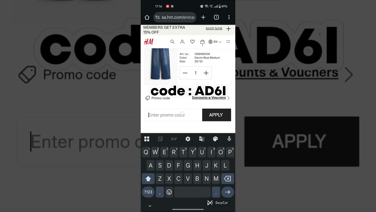 H&M Coupon Code UAE (AD6I) 100% Working