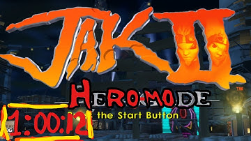 Jak II Any% Hero Mode Speedrun (2017 release/PS4) in 1:00:11