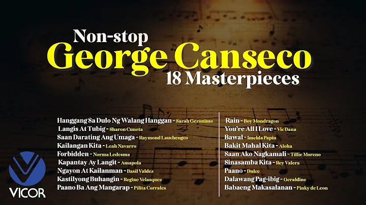 Nonstop George Canseco 18 Masterpieces