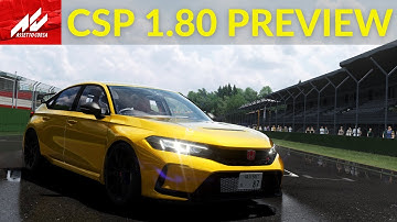 NEW CSP 1.80 Preview - New Trees - Rain - New Updates