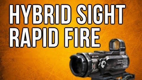 Black Ops 2 In Depth - Hybrid Optic = Rapid Fire / Select Fire