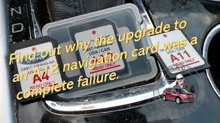 Find out why the upgrade to an A12 navigation card was a complete failure