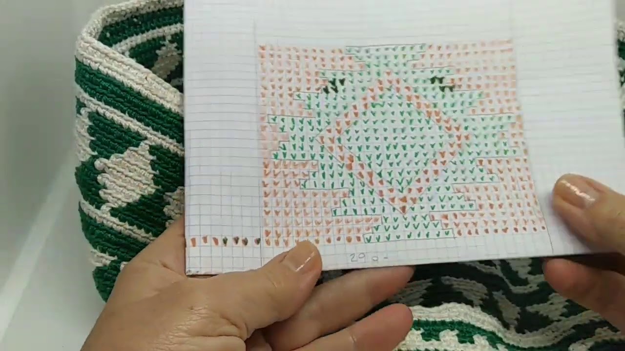 Tutorial 9 de como tejer mochila WAYU  DESDE CERO