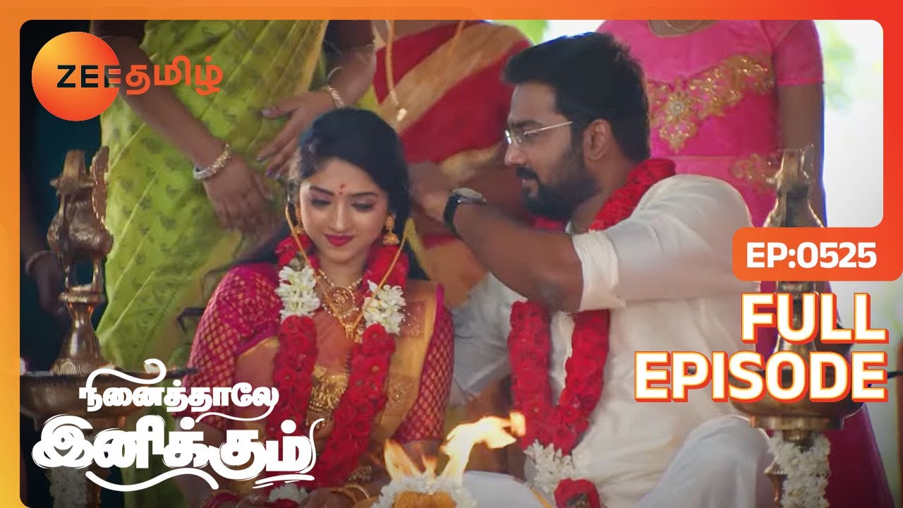 பொம்மியும் சித்தார்த்தும் இரண்டாம் முரை திருமணம் |Ninaithale Inikkum|Full Ep 525|Zee Tamil|19 Aug 23