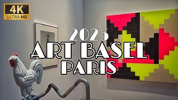 🇫🇷[PARIS ART FAIR] ART BASEL PARIS 2025  (4K 120fps HDR) 10/NOVEMBER/2025