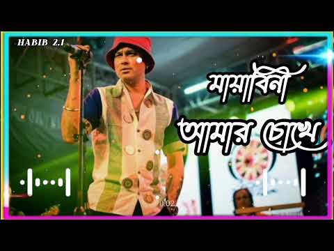 Mayabini মায়াবিনি আমার চোখ (Slowed❌Reverb) Habib 2.1