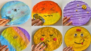 Plaster Clay Cracking & Slime ASMR 30 Minutes