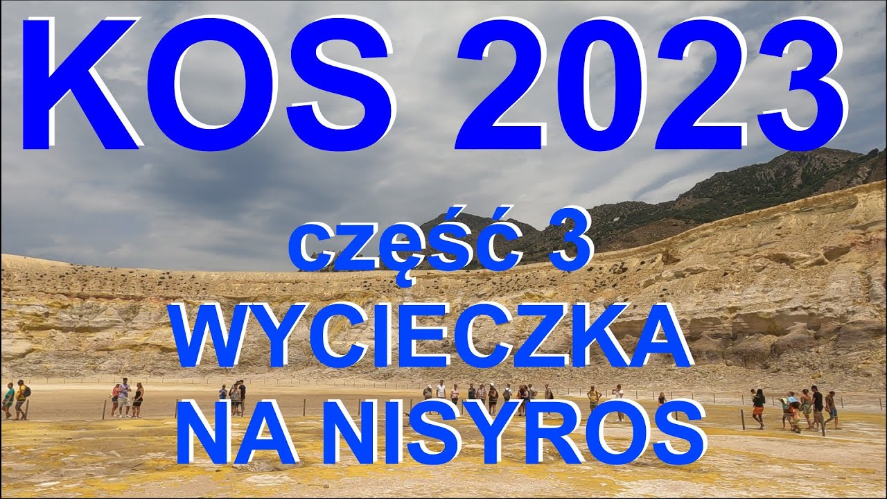 #231 Kos 2023 - część 3 - Nisiros (Νίσυρος, Nísyros) - wycieczka na wyspę  z @agatabodkuchni