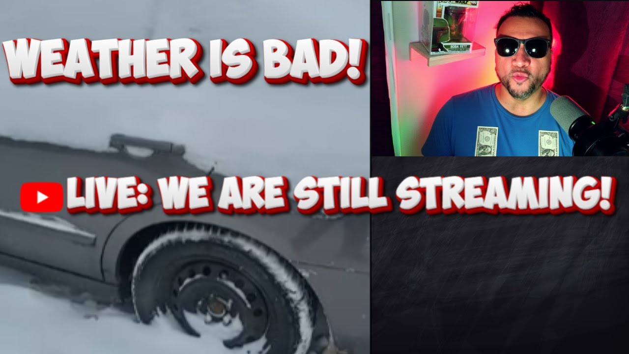 Snow Still Stuck in Snow, Still Streaming: Testing Outdoor Livestreams LIVE! - YouTube
