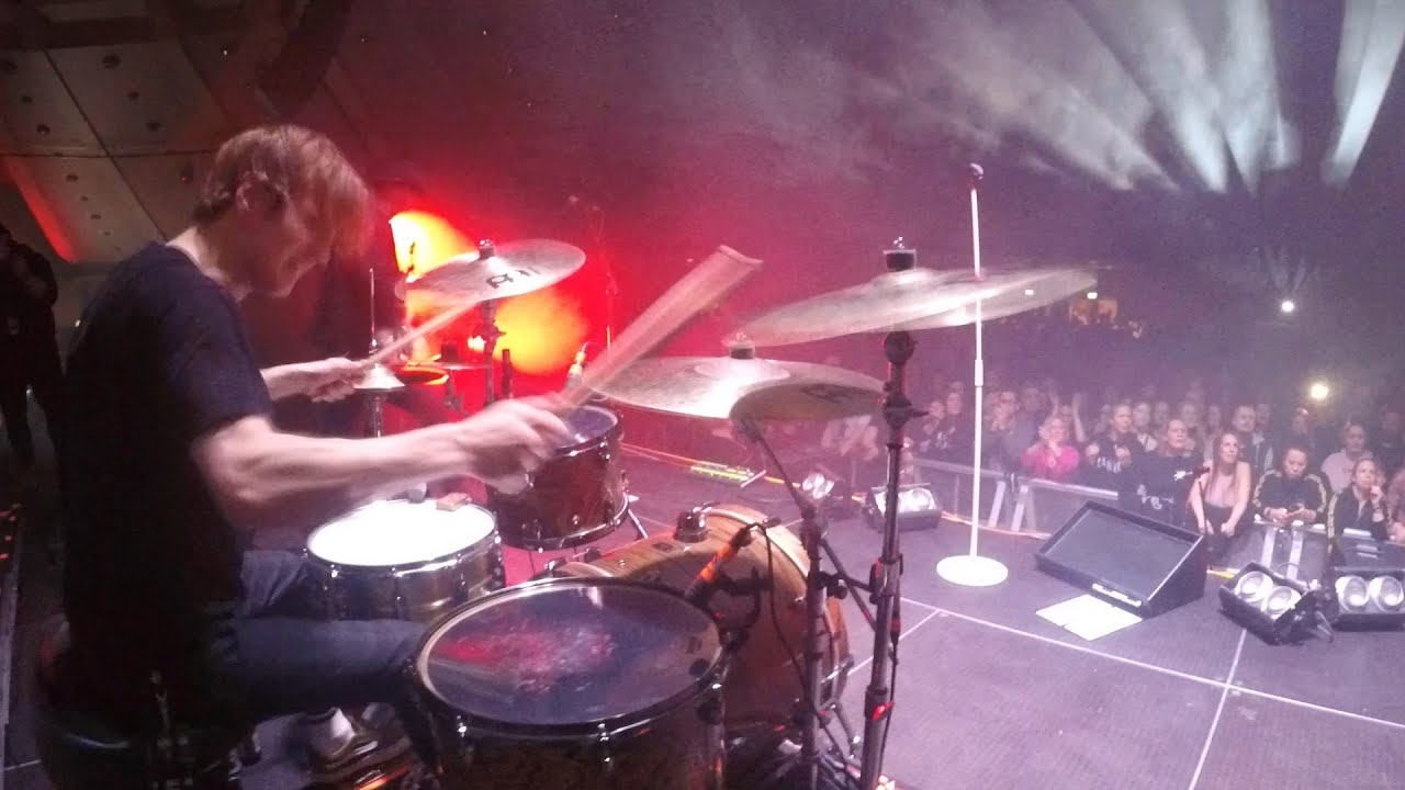 Normandie - Ecstasy - Live Drum Cam by Anton Franzon