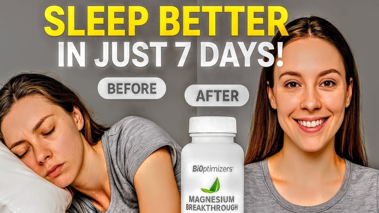 Best Magnesium Supplement for Anxiety, Stress & Better Sleep | Magnesium Breakthrough Explained
