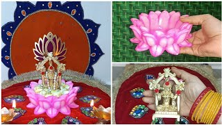 Sravana Masam Pooja Items Lakshmi Devi Lotus Flower Artificial Lotus Flower