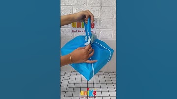 UNIKE Goodie Bag - Tas Serut Tipis 22x22 cm untuk box