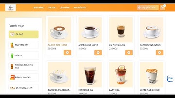 Source code đồ án tốt nghiệp website bán cafe nước ngọt sử dụng laravel framework 9 full báo cáo