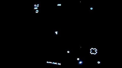 1979 Atari Asteroids Arcade Game