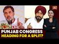 LIVE: Punjab Congress Heading For A Split? Charanjit Channi Supporters 'Unhappy' With Raja Warring