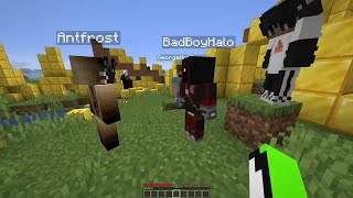 Badboyhalo VS 4 Hunters
We decided to call this series Minecraft Manhunt. This video is a different rendition of it, where there are FOUR hunters instead of just one.
This is a new Minecraft but, 1.16 challenge that we have decided to try. Badboyhalo tries to beat the game, while my friend George AND my friend Sapnap AND I AND my friend Antfrost tries to prevent him from doing it. Its a race, and its super intense and we had a lot of laughs. We love doing these challenges.
If this video gets 420,000,000,000 likes well do a rematch!
Not Minecraft, But Water Rises or Minecraft, But Lava Rises, or any other but challenge like that. This is a speed run / speed runner of Minecraft against a killer / assassin Badboyhalo VS 4 Hunters