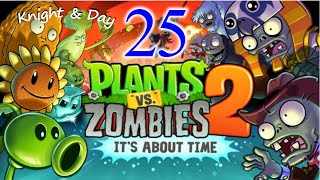 Let's Play Plants vs. Zombies 2 - Part 25 - Frostbite Caves Zombot Tuskmaster Dr. Zomboss Boss Fight