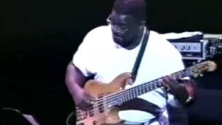 Video thumbnail of "Larry Kimpel bass solo"