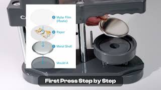 Button Maker Machine Kit 2.25''(58mm)
