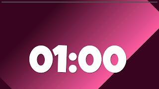 1 Minute Classroom Timer (Valentine’s Day) | Projector Friendly Countdown screenshot 3