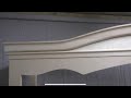 Curved Crown Molding. Bookcase - Part 1