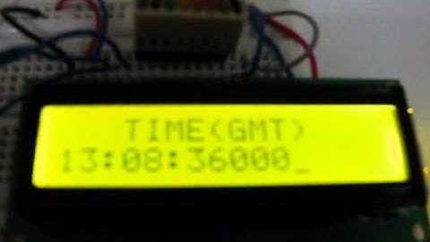 How to Extract details of GPS Receiver using  8051 Microcontroller (AT89C51)