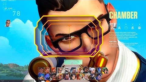 Chamber Agent Select Animation In Valorant