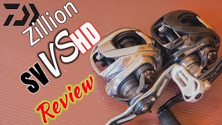 Daiwa Zillion SV VS Zillion HD #daiwareels #daiwafishing