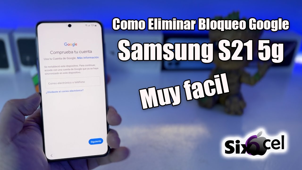 Como Eliminar Cuenta Google *Samsung S21* Nueva Seguridad en menos de ...