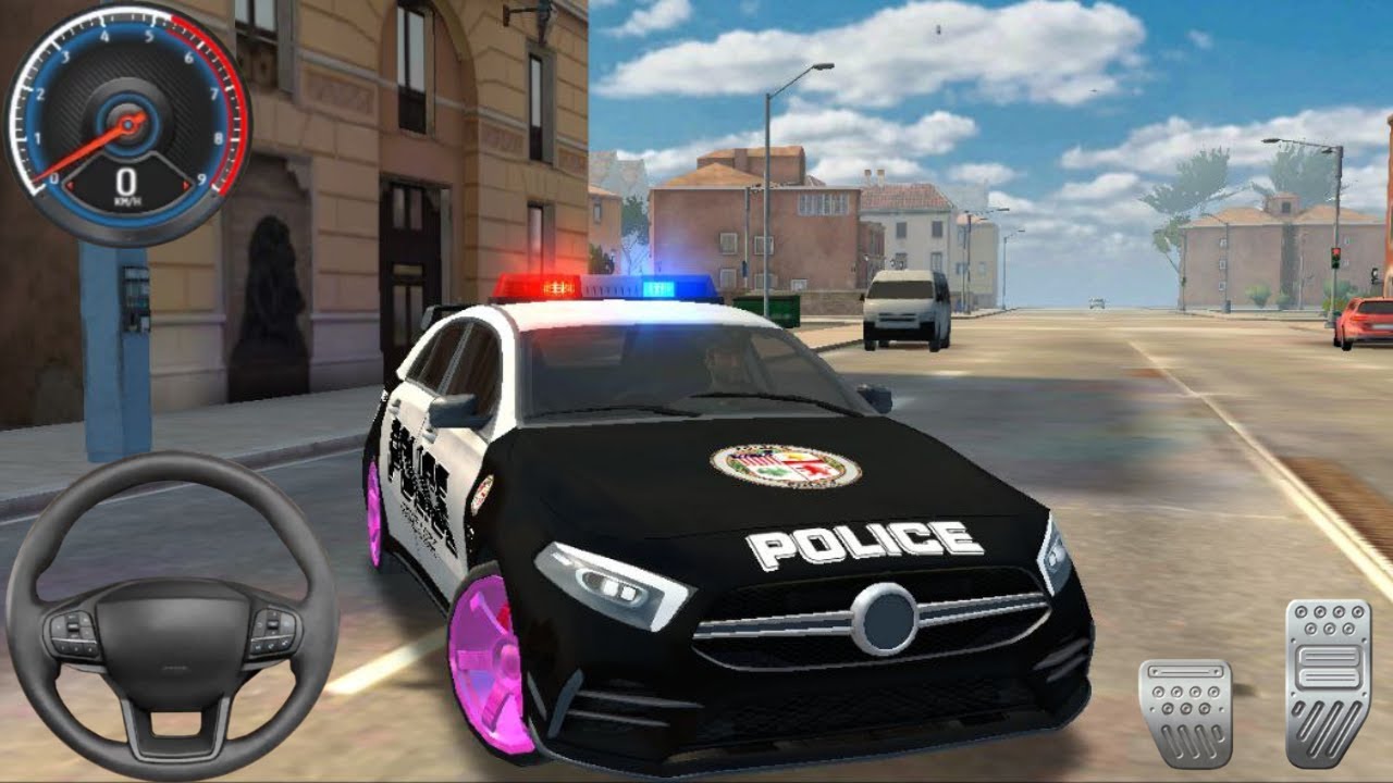 Police Simulator 2025 - High Speed Cop Car Chase in Wild City. Android Gameplay.