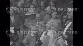 1955 HEREFORD: BLESSING THE ANIMALS: