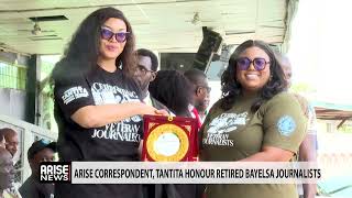 ARISE CORRESPONDENT, TANTITA HONOUR RETIRED BAYELSA JOURNALISTS