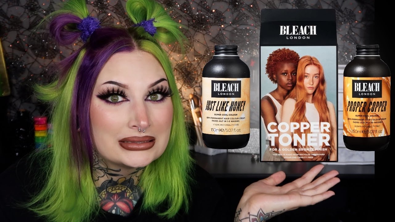 Trying Some Natural Bleach London Colors YouTube Trying Some Natural Bleach London Colors YouTube