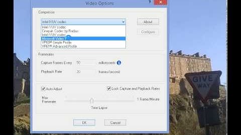 how to fix camstudio error "could not record the avi file using the current compressor xvid"