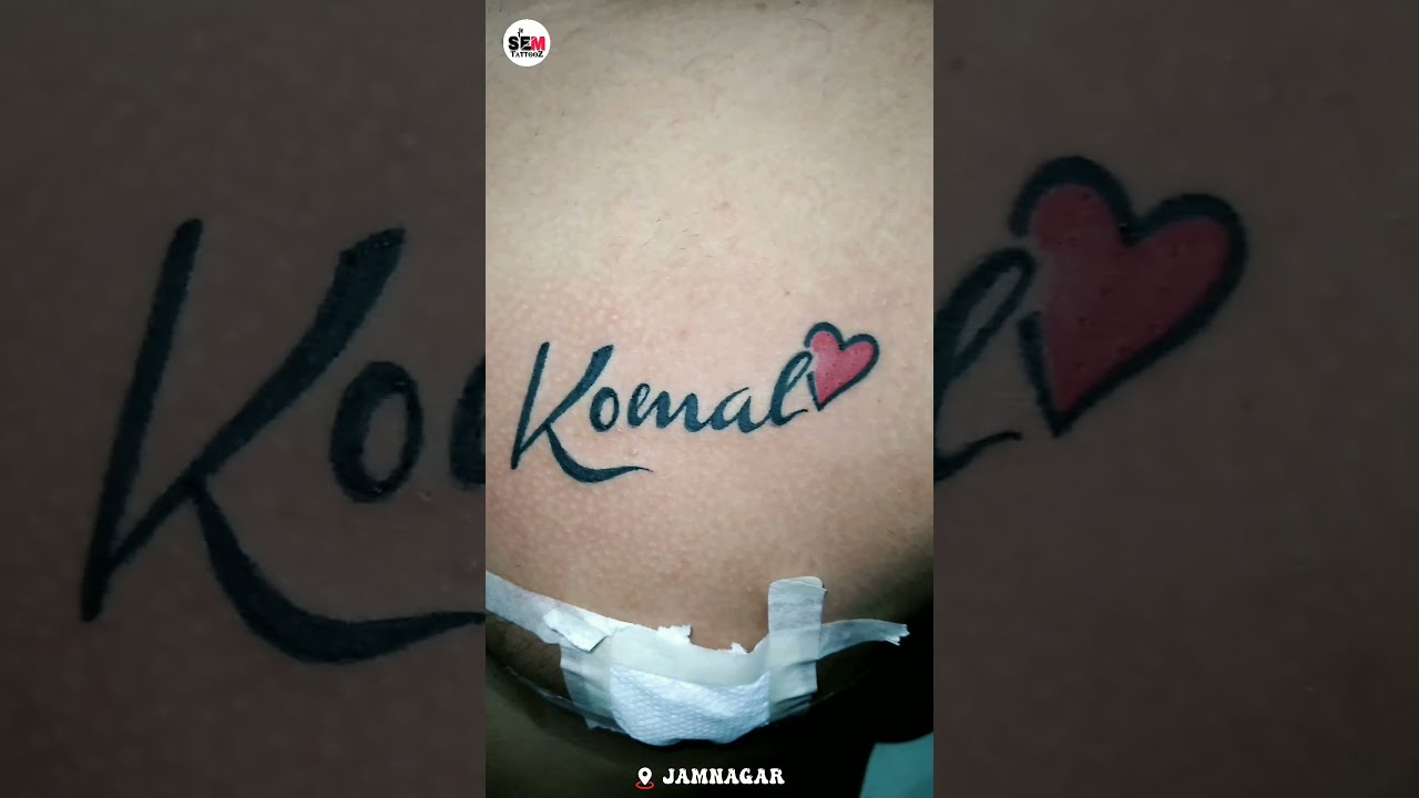 Name Art k letter Tattoo video komal  ShareChat  Funny Romantic  Videos Shayari Quotes