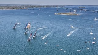 Live recording: Team Vestas Wind In-Port Race - Newport
