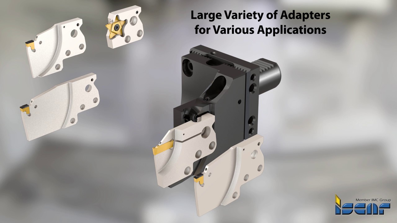 ISCAR Modular Adaptations for Parting Adapters YouTube