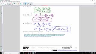 Algebra 1 Module 4 Lesson 2 Video