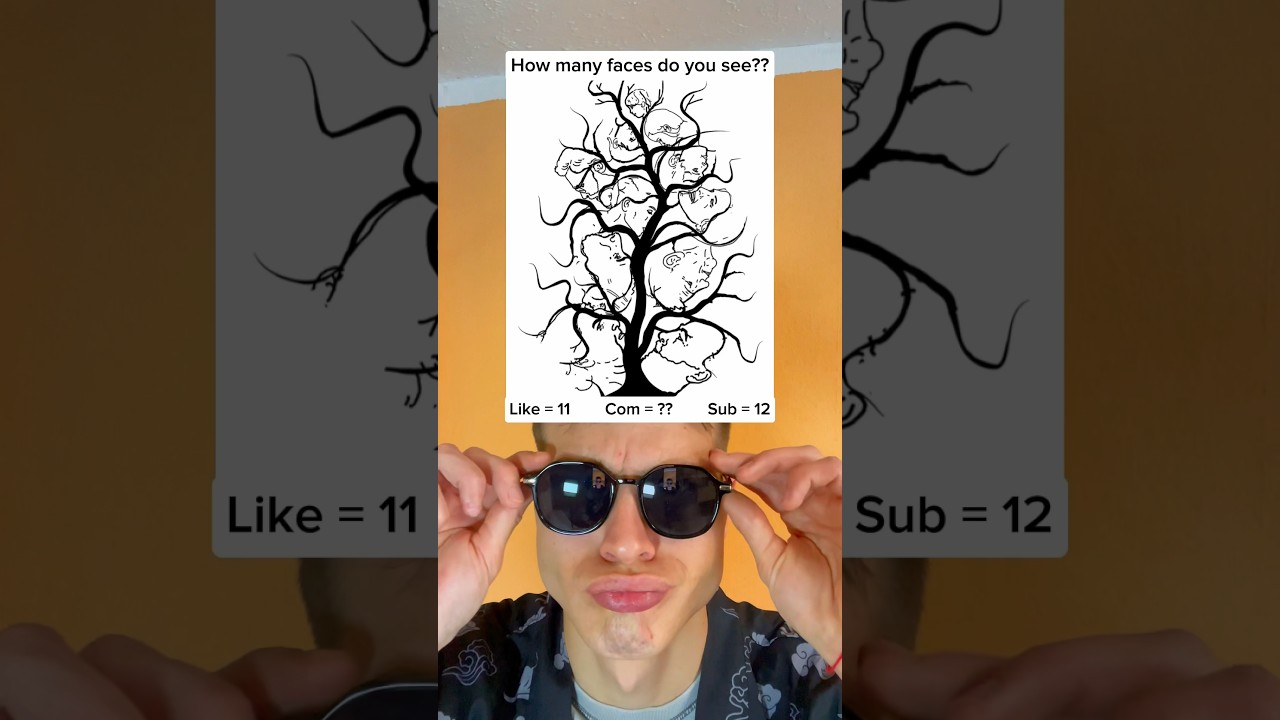 How many faces 👱🏻‍♂️ did you count?? 