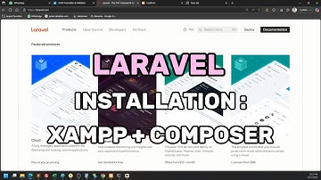 Laravel Installation on XAMPP | Custom Homepage + VirtualHost Setup [Windows Guide]