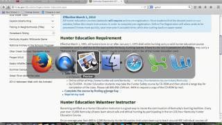 How to:  Register for a Hunter Education Course