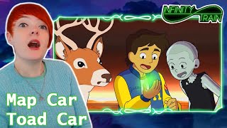 I'm Nervous!!! Infinity Train s2 Episodes 3&4: The Map Car & The Toad Car Reaction