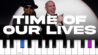 Pitbull, Ne-Yo - Time Of Our Lives (piano tutorial)