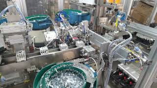 Automatic production of AC contactors