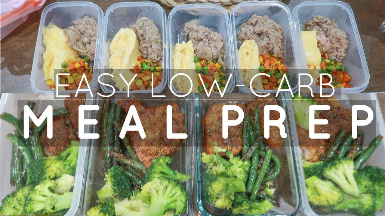 Easy and Healthy Meal Prep | Low Carb Meal Prep | Baon Ideas - YouTube