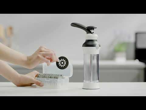 OXO Good Grips Cookie Press with Disk Storage Case on Food52